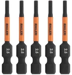 Hex 2.5MM Impact Driver - Railer Allen Wrench Drill Bits. 1/4. Fixed Price $14.88.