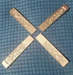 4 Ampco Safety Tools W-1 Flange Wedge Nonsparking " X 3. Fixed Price $63.09.