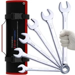 6-PIECE Large Sae Wrench Set, 12-POINT Box End, Drop Forged Chrome-plated Cr-.... Fixed Price $48.32.