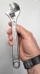 Armstrong Inch Crescent Style Adj Wrench No 28-510 Usa. Fixed Price $19.95.