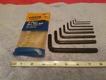 Chesco 9 Pc Hex Key Set Metric 88061 Makers Of Vise Grip In Pouch Vtg Dewitt Ne. Fixed Price $10.95.