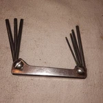 Vintage Husky Professional 46103 Torx Key Set T10, T15, T20, T25, T27, T30, T40.. Fixed Price $12.00.