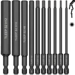 Tleep X Long 100MM Metric To 12MM, Set 2: 1.5MM, Black. Fixed Price $17.10.