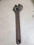 Vintage Diamalloy Diamond Calk & Horseshoe Co 18" Adjustable Wrench Usa. Fixed Price $39.95.