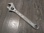Truecraft Tool F212 12" Adjustable Wrench Chrome Vanadium Steel. Fixed Price $9.95.