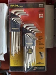 Hex Key, Ball End, Wrench Set (brand New, Bondhus). Fixed Price $21.99.