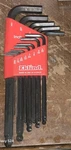 Eklind 10213 Hex-l Key Allen Wrench 13PC Set Sae Inch Sizes .050-3/8 Long. Fixed Price $8.99.