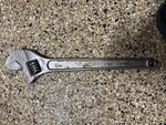 Craftsman 15 INCH/380MM Adjustable Wrench - 944662. Fixed Price $28.99.
