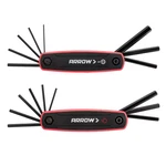 Arrow Folding Hex Key Set With Universal MEASUREMENTS-(8 Piece) Sae & Metric. Fixed Price $28.73.