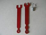 Delta Unisaw/contractor Wrenches, Set Of Two/with Hanger. Fixed Price $57.50.