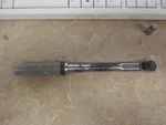 Snap-on QJR-117B 1/4 Drive Torque Wrench Oal 9.5" Tested Working Hand Tool. Fixed Price $74.99.