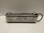 Vintage Craftsman # 9-46285 8-IN-1 Folding Metric Hex Key Set 1.5MM 8MM. Fixed Price $20.00.
