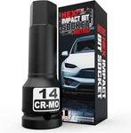 1/2-INCH Drive Mm Hex Impact Bit Socket, H14 Allen Metric,. Fixed Price $16.99.