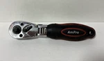 Ampro 1/2" & 3/8" Drive Reversible Fine Tooth Ratchet Stubby. Fixed Price $14.99.
