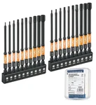 Toolant 4" Long Hex Drive Impact Metric Sae Bit Set Allen Wrench Quick Connect. Fixed Price $31.95.