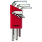 Bondhus 16299 Set Of Hex L-wrenches With Briteguard Finish, Short Length. Fixed Price $17.99.