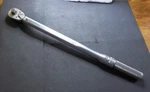 Snap On Q3150FR Torque Wrench 1/2" Drive- 10-150 Ft Lbs Click Ratchet. Fixed Price $109.99.
