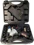 Jet 1/2" Impact Wrench Kit + 10 Sockets 1200 Ft/lb Breakaway Torque JAT-121K. Fixed Price $149.99.