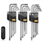 Amtovl 27-PIECE Magnetic Allen Wrench Set S2 Steel Sae Metric Torx Hex Key. Fixed Price $50.97.