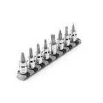 Tekton SHB91109 3/8" Drive Phillips/slotted Bit Sockets, 8-PIECE. Fixed Price $39.99.