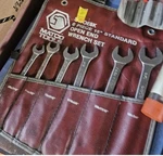 Matco 6 Piece Sae Openend Wrench Set Vintage. Fixed Price $139.00.