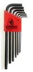 1.5MM-6MM Hex Balldriver Long Arm L-wrench Set 7PCS Bondhus Usa #10992. Fixed Price $6.54.