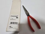 Vintage Crescent Usa 7" Long Flat Nose Pliers 650-7C. Fixed Price $13.95.