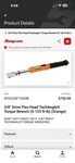 3/8" Drive Flex-head Techangle Torque Wrench (5-125 Ft-lb) (orange). Fixed Price $500.00.