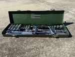 Sk Tools Wayne 1/2" Drive Sae Socket Set Pivot 27 Pc 12 Pt W/metal Box. Fixed Price $289.00.