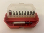 Blue Point Ball Torx Bit Set T10 - T50 11PC SDM11KT As Sold By Snap On. Fixed Price $94.77.