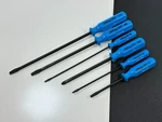 Channellock Tools Usa 6PC Flat Slotted & Phillips Screwdriver Set Lot, Blue. Fixed Price $71.24.