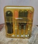 Vintage 9-PIECE Radio Shack Archer Sae Mini Compact Hex Nut Driver Set Case. Fixed Price $17.50.