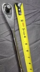 Usa Made Matco BFR118T 11" Long Handle 88 Tooth 3/8 Drive Ratchet. Fixed Price $95.00.