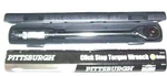 Pittsburgh Pro 00807 Torque Wrench 3/8" Drive 5 Ft-lb Chrome Rev Click Type. Fixed Price $21.75.