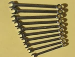 Snap-on Tools Usa New 10PC Metric 12 Point Flank Drive Plus Wrench Set SOEXM710. Fixed Price $250.00.