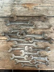 Vintage Wrenches Set Mechanics Tools Williams Billings Usa 17 Pcs. Fixed Price $50.00.
