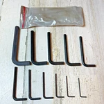 Eklind Usa Made Hex Key Allen Wrench 11PC Set Metric Sizes 2-12MM Short Nos. Fixed Price $16.89.