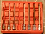 Read Mac 7 Of 8PC Metric 3/8" Xl Extra Long Hex Socket Driver Set 3MM 9MM. Fixed Price $90.24.