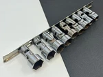Snap-on Tools Usa 9PC Fs Sae 3/8-7/8 Swivel Universal Socket Set 3/8" Drive. Fixed Price $164.99.