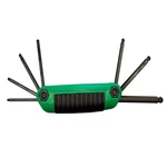 T10 T40 Ergo-fold Fold-up Ball Torx Star, 7-PIECE Set. Fixed Price $18.20.