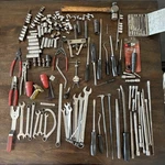 Snap-on Blue-point Big Tool Lot Sockets Wrenches Extensions Hammer Pullers More!. Fixed Price $1325.00.