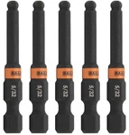 Ball-end Hex 5/32" Impact Driver Bit Railer Allen Wrench Drill 4.0MM. Fixed Price $14.76.