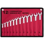 12PIECE Metric Combination Wrench Set Rollup Pouch, Nonskip Sizes 8MM 19M.... Fixed Price $38.04.