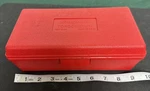 Vintage Snap-on Torqometer Red Plastic * Case Only Good Condition. Fixed Price $19.99.