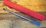 Snap On Torque Wrench QJMR-330A 0-30KG 1/2" Drive W/ Plastic Case. Fixed Price $131.25.