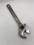 Vintage Williams & Co AP-15 15" Superjustable Adjustable Wrench Usa. Fixed Price $29.00.