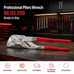 New Knipex 7 Pliers Wrench 8603250 Free Ship. Fixed Price $58.49.