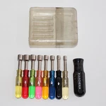 Vintage 9-PIECE Radio Shack Archer Sae Mini Compact Hex Nut Driver Set Case. Fixed Price $19.99.