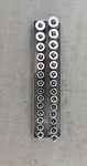 Snap On 112STMMY & 112TMMY 1/4" Dr 28PC Deep Shallow 12PT Socket Set 4MM-15MM. Fixed Price $250.00.