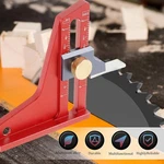 Adjustable Saw Measuring Ruler Depth Gauge W/cnc Laser Scale & Height Lock. Fixed Price $18.18.